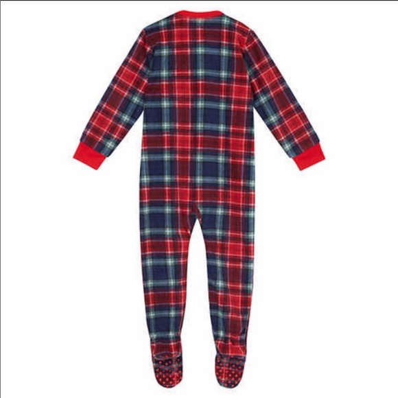 (3) Eddie Bauer Fleece Pajamas Size 18M - Picture 3 of 4